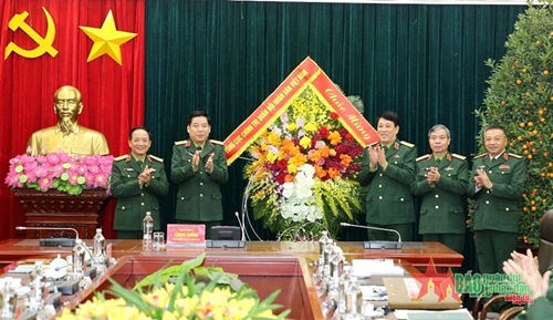 Đại tướng Lương Cường chủ trì họp Ban Chủ nhiệm Tổng cục Chính trị về công tác chuẩn bị, tổ chức đón Tết Nguyên đán Quý Mão 2023